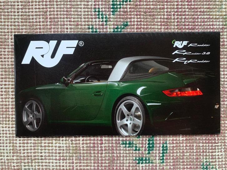 Folder brochure Porsche RUF 911 997 nieuw!!, Boeken, Auto's | Folders en Tijdschriften, Nieuw, Porsche, Ophalen of Verzenden