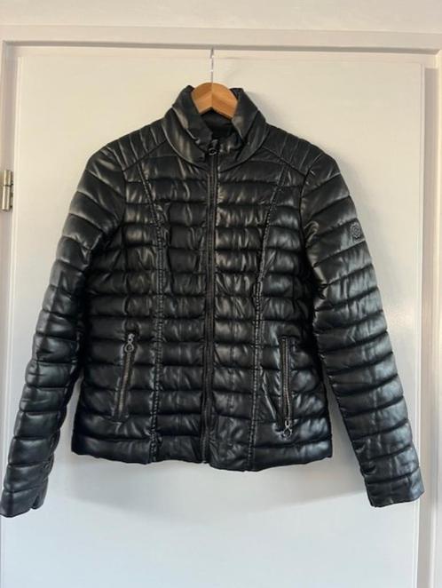 Morgan, gecoate dames jas, zwart., Kleding | Dames, Jassen | Zomer, Zo goed als nieuw, Maat 38/40 (M), Zwart, Ophalen of Verzenden