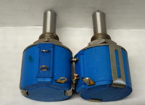 2x 10slags potentiometer Bourns 1k ohm, Hobby en Vrije tijd, Elektronica-componenten, Gebruikt, Ophalen of Verzenden