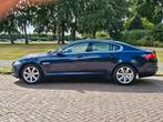 Nette Jaguar XF 2.2D 120KW 2014 Blauw met NAP, Auto's, Automaat, Euro 5, Achterwielaandrijving, Beige