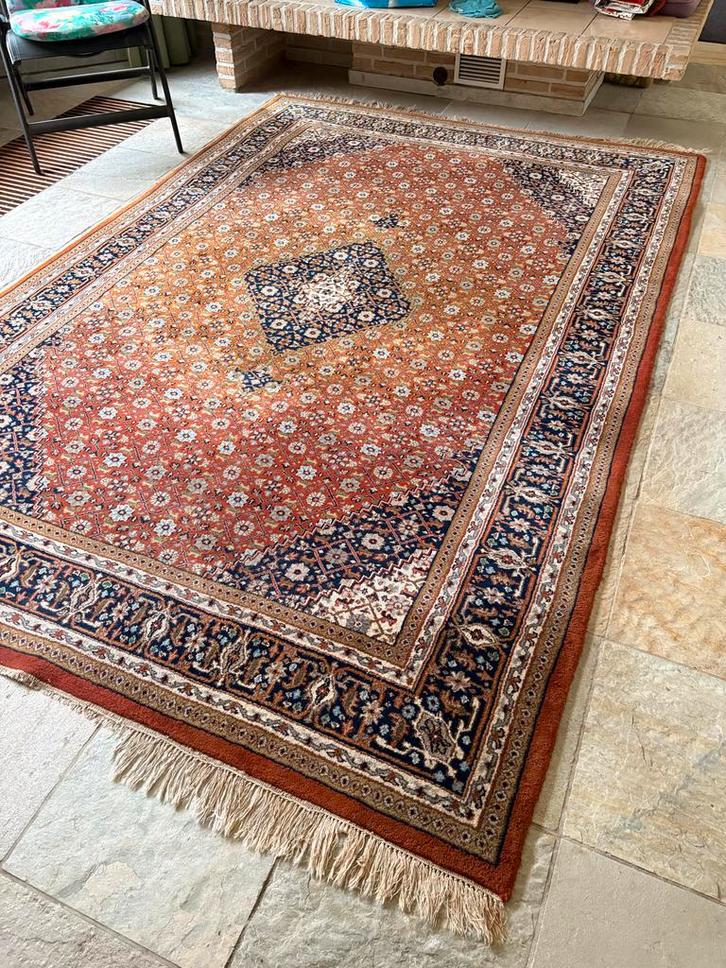 Authentiek Perzisch Bidjar Tapijt, Huis en Inrichting, Stoffering | Tapijten en Kleden, Gebruikt, 150 tot 200 cm, 200 cm of meer