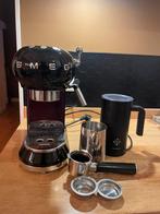 Smeg espressomachine, Witgoed en Apparatuur, Koffiezetapparaten, Ophalen, Koffiemachine, Gemalen koffie, Zo goed als nieuw