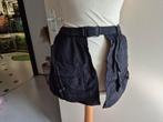 Techno rave broek Rokje met gesp maat M, Maat 38/40 (M), Kort, Zwart, Ophalen of Verzenden