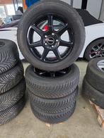 winterwielen winterbanden Renault Kangoo captur 5x114.3, Ophalen, Gebruikt, 15 inch, Banden en Velgen