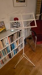 Muziek- of boeken standaard met kaarsenhouder, Ophalen of Verzenden, Gebruikt