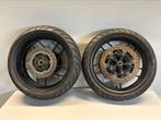 Wielen Set Yamaha MT 09 GT Tracer. 2022-2024 Voorwiel,Achter, Ophalen, Gebruikt