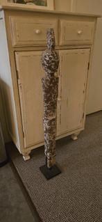 Standbeeld binnen - gips - brocante - 93 cm, Ophalen of Verzenden, Zo goed als nieuw
