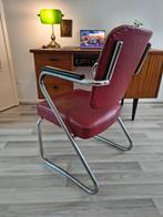 Vintage Paul Schuitema stoel | 1950s, Ophalen, Gebruikt, Leer, Eén