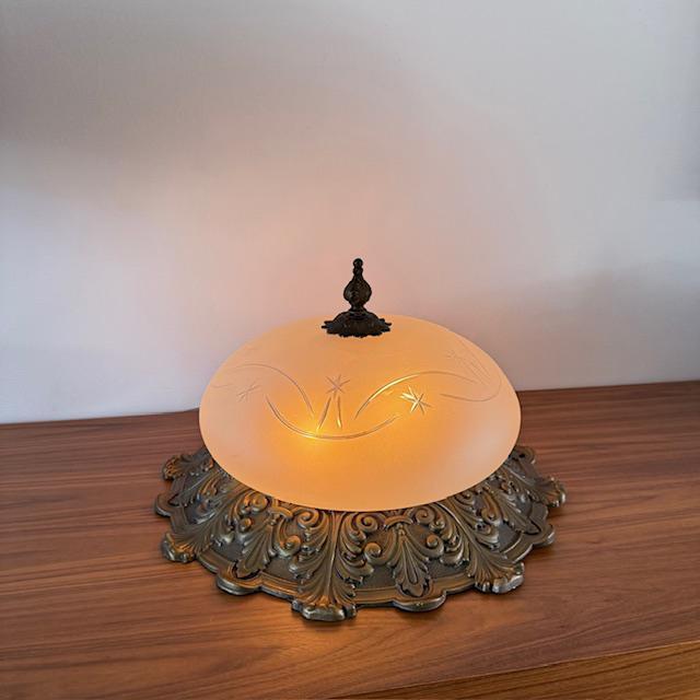 XXL plafondlamp, plafonnière, barok, klassiek, vintage jr 50, Antiek en Kunst, Antiek | Lampen, Ophalen of Verzenden