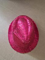 glitterhoed roze, Kleding | Dames, Carnavalskleding en Feestkleding, Ophalen of Verzenden, Zo goed als nieuw, Maat 38/40 (M), Carnaval