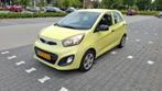 Kia Picanto 1.0 Cvvt 5-DRS 2013 Groen, Auto's, Kia, Voorwielaandrijving, Stof, Zwart, 400 kg