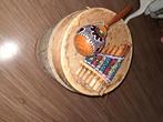 3 handgemaakte etnische muziekinstrumenten, Muziek en Instrumenten, Ophalen of Verzenden, Gebruikt