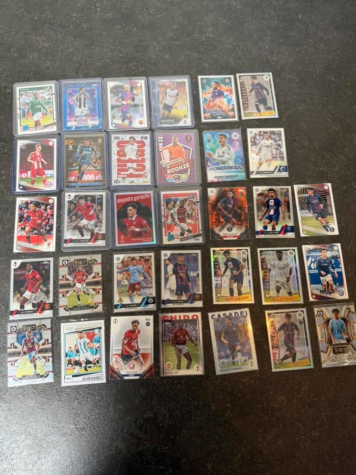 33x grote rookie bundel. Topps en panini. Nieuw, Hobby en Vrije tijd, Stickers en Plaatjes, Nieuw, Meerdere plaatjes, Ophalen of Verzenden