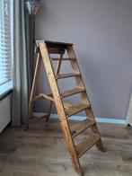 Vintage houten schildertrap, Antiek en Kunst, Ophalen