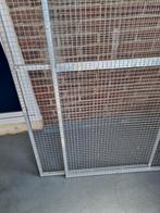 Vogelvoliere panelen, Dieren en Toebehoren, Vogels | Hokken en Kooien, Ophalen, Zo goed als nieuw, Aluminium, Volière