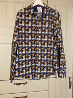 A Fish Named Fred maat XL blauw all over print fiets, Kleding | Heren, Overhemden, Ophalen of Verzenden, Zo goed als nieuw, Blauw