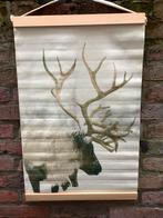 Hert wanddecoratie doek, Ophalen, Gebruikt