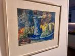 Origineel schilderij Kees Verwey (1962) – Stilleven, Ophalen of Verzenden
