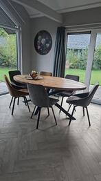 Eettafel, Huis en Inrichting, Tafels | Eettafels, Ophalen, 200 cm of meer, 50 tot 100 cm, Zo goed als nieuw