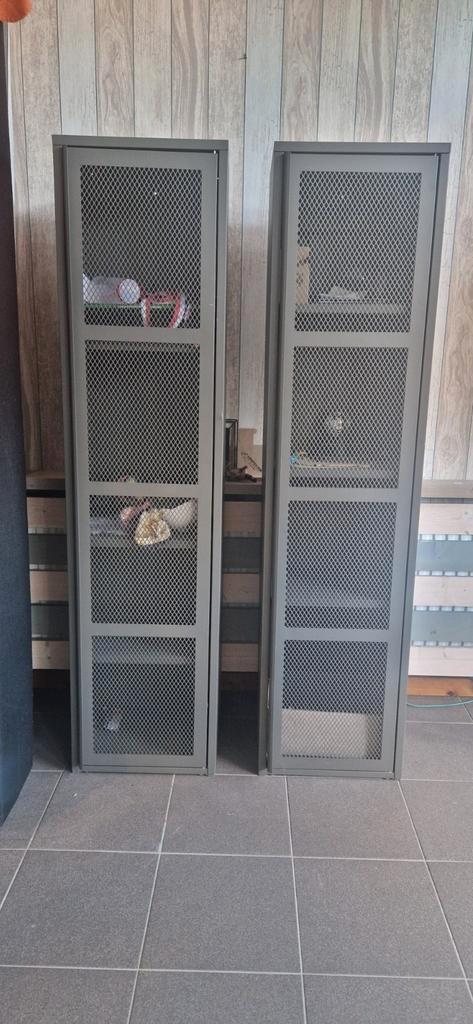 Metalen lockerkast 2 stuks ikea Ivar, Huis en Inrichting, Kasten | Lockerkasten, Zo goed als nieuw, Ophalen