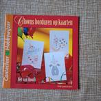 Clowns borduren op kaarten, Ophalen of Verzenden, Overige thema's, Overige typen