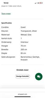 Eett moment, Huis en Inrichting, Tafels | Eettafels, Ophalen, Zo goed als nieuw, Rechthoekig, 50 tot 100 cm