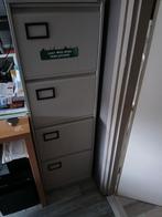 Archiefkast met 4 lades + mappen, Ophalen, Minder dan 50 cm, Gebruikt, 100 tot 150 cm