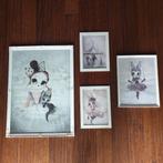 Aquarellen set voor Kinder kamer, Ophalen of Verzenden, Zo goed als nieuw, Wanddecoratie