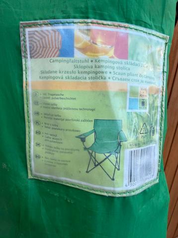 Camping stoel beschikbaar voor biedingen
