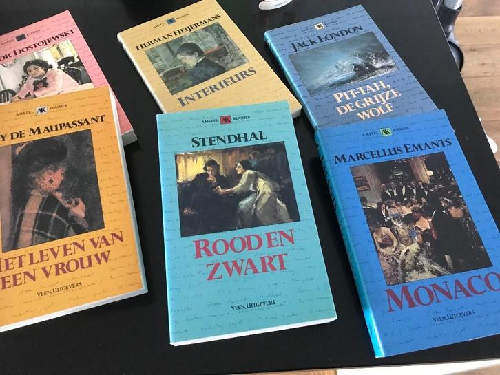 Amstel klassiek serie boeken, 50 stuks, ongelezen, Boeken, Literatuur, Zo goed als nieuw, Nederland, Ophalen of Verzenden