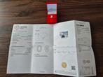 14K witgouden ring 3.01 ct lab-grown diamant IGI, Wit, Ophalen of Verzenden, Zo goed als nieuw, 17 tot 18