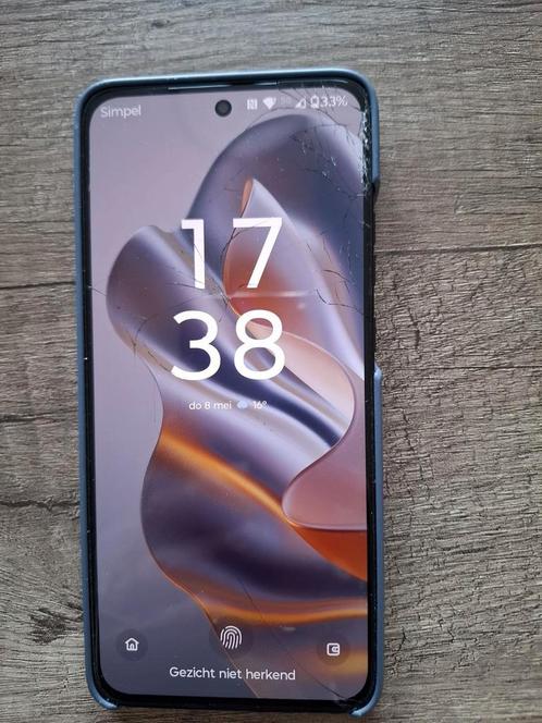 motorola edge 50 neo kapot scherm, Telecommunicatie, Mobiele telefoons | Motorola, Gebruikt, Zonder simlock, Zwart, Ophalen
