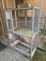 Kooi volière kweekkooi, Dieren en Toebehoren, Vogels | Hokken en Kooien, Ophalen of Verzenden, Zo goed als nieuw, Aluminium, Volière