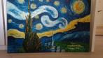 Van Gogh - Sterrennacht - Geschilderde Kopie, Ophalen of Verzenden