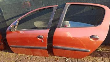 Peugeot 206 portieren linksvoor linksachter bj 98 2006 beschikbaar voor biedingen