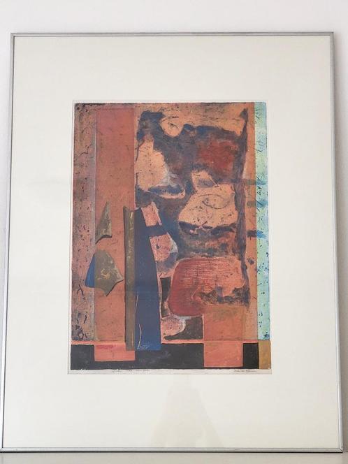 Loes de Haan - Groei met Rimpels (uniek exemplaar), Antiek en Kunst, Kunst | Etsen en Gravures, Ophalen