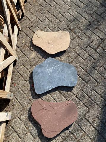 flagstones verschillende kleuren / staptegel beschikbaar voor biedingen