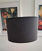 Zwarte lampenkap Home Sweet home, Ophalen of Verzenden, Zo goed als nieuw, Rond