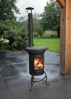Gietijzeren Buitenkachel Krakatau / Tuinhaard, Info@dekachelerij.nl, Nieuw, Ophalen of Verzenden, Coevorderstraatweg 63