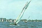36248	Warmond	ZH 1974 Kager plassen Zeilboot	 _Gelopen met m, Verzamelen, Ansichtkaarten | Nederland, Ophalen of Verzenden, 1960 tot 1980