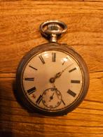 Zilveren zakhorloge Leo Frank - Defect, Antiek en Kunst, Antiek | Klokken, Ophalen of Verzenden