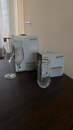 4 Vivo Villeroy & Boch glazen - Limited Edition, Ophalen of Verzenden, Nieuw, Overige typen