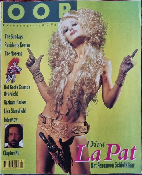 OOR 4-1990 La Pat Eric Clapton The Cramps Michael Penn Sunda, Boeken, Tijdschriften en Kranten, Zo goed als nieuw, Muziek, Film of Tv