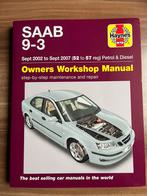 Haynes vraagbaak Saab 9-3, Boeken, Auto's | Boeken, Haynes, Gelezen, Ophalen of Verzenden