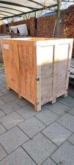 houten kist transport kist, Doe-het-zelf en Verbouw, Hout en Planken, Ophalen, Zo goed als nieuw, 50 mm of meer, Pallet