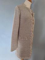 Complimento maat 42/44 beige bruin wollen Vest halflang, Kleding | Dames, Truien en Vesten, Beige, Maat 42/44 (L), Ophalen of Verzenden