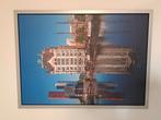 Schilderij van IKEA Westmeijer gebouw Rotterdam, Ophalen of Verzenden, Zo goed als nieuw, Schilderij