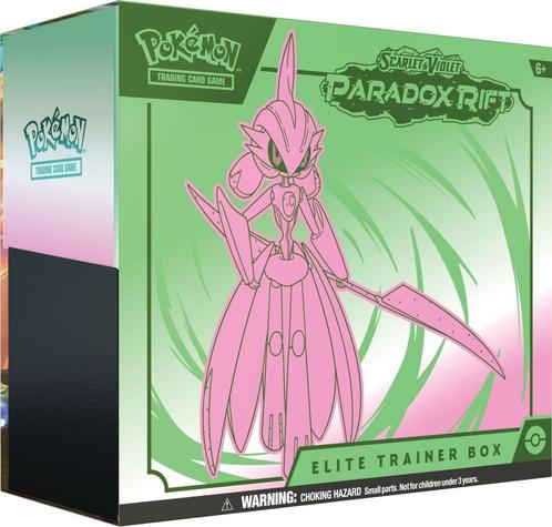 Pokemon Paradox Rift Elite Trainer Box, Hobby en Vrije tijd, Verzamelkaartspellen | Pokémon, Nieuw, Booster, Foil, Ophalen of Verzenden