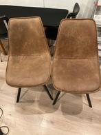 Stoelen, Huis en Inrichting, Ophalen, Gebruikt, Twee, Bruin