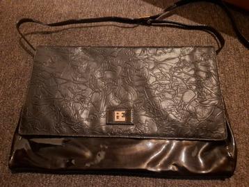 Zwarte PE Florence Schoudertas beschikbaar voor biedingen